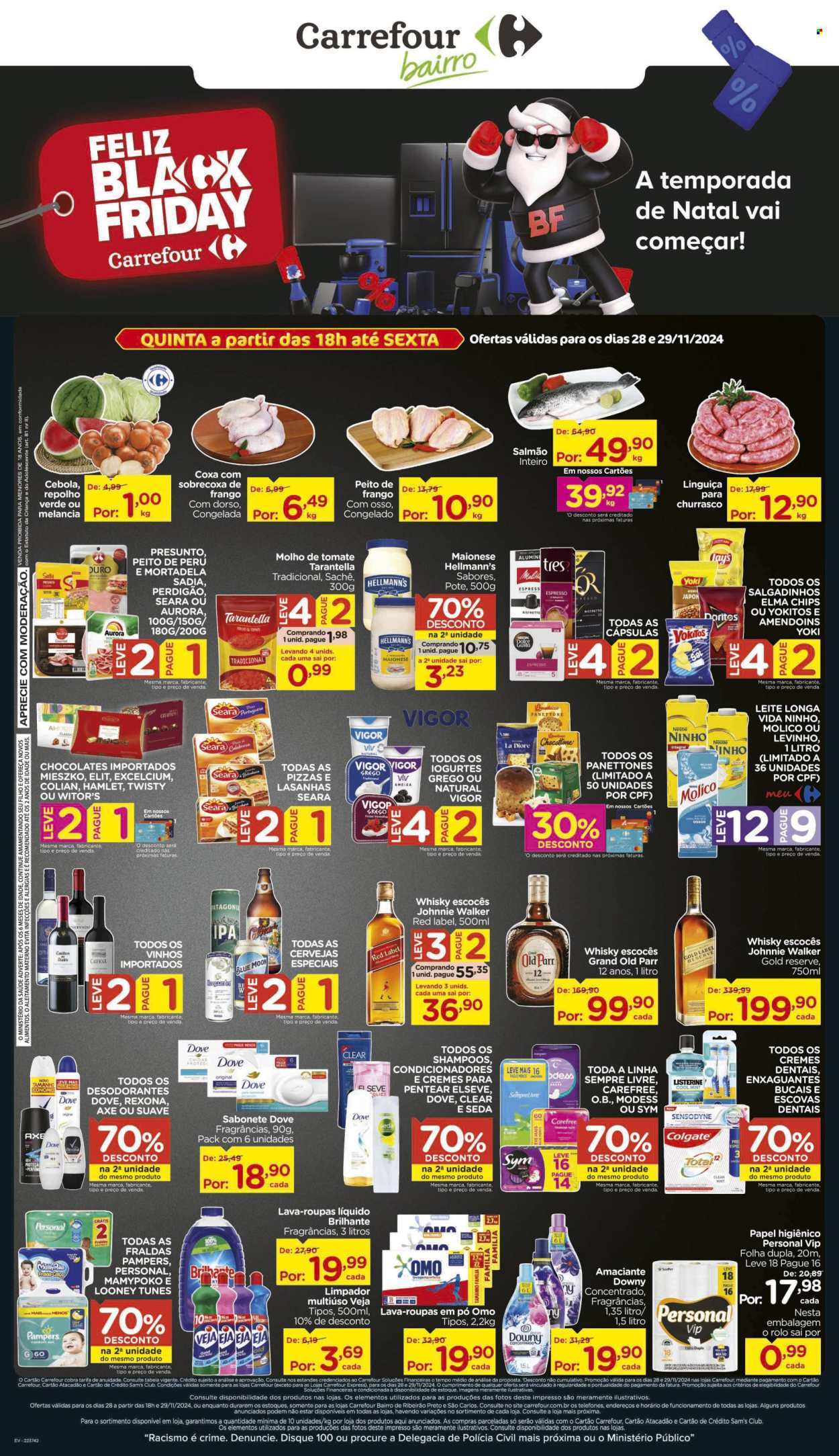 Folheto Carrefour Bairro - 28/11/2024 - 01/12/2024. Página 1