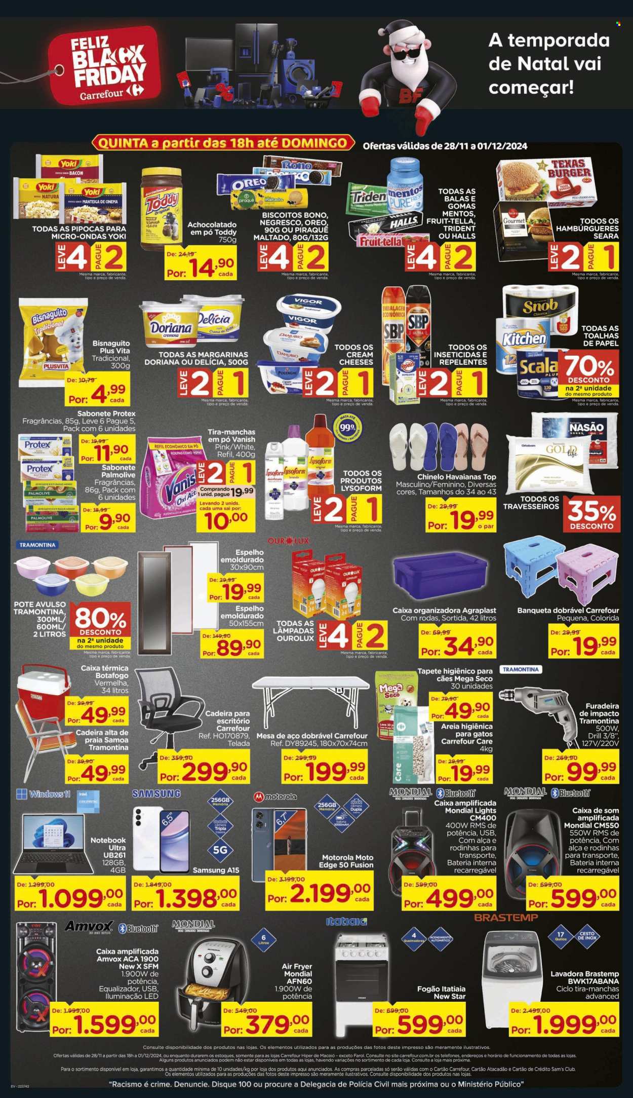Folheto Carrefour Hiper - 28/11/2024 - 01/12/2024. Página 3