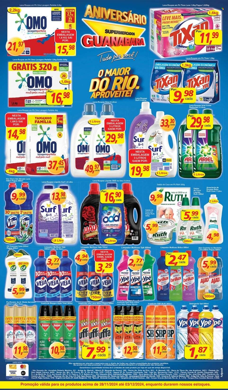 Folheto Supermercados Guanabara - 28/11/2024 - 03/12/2024. Página 10