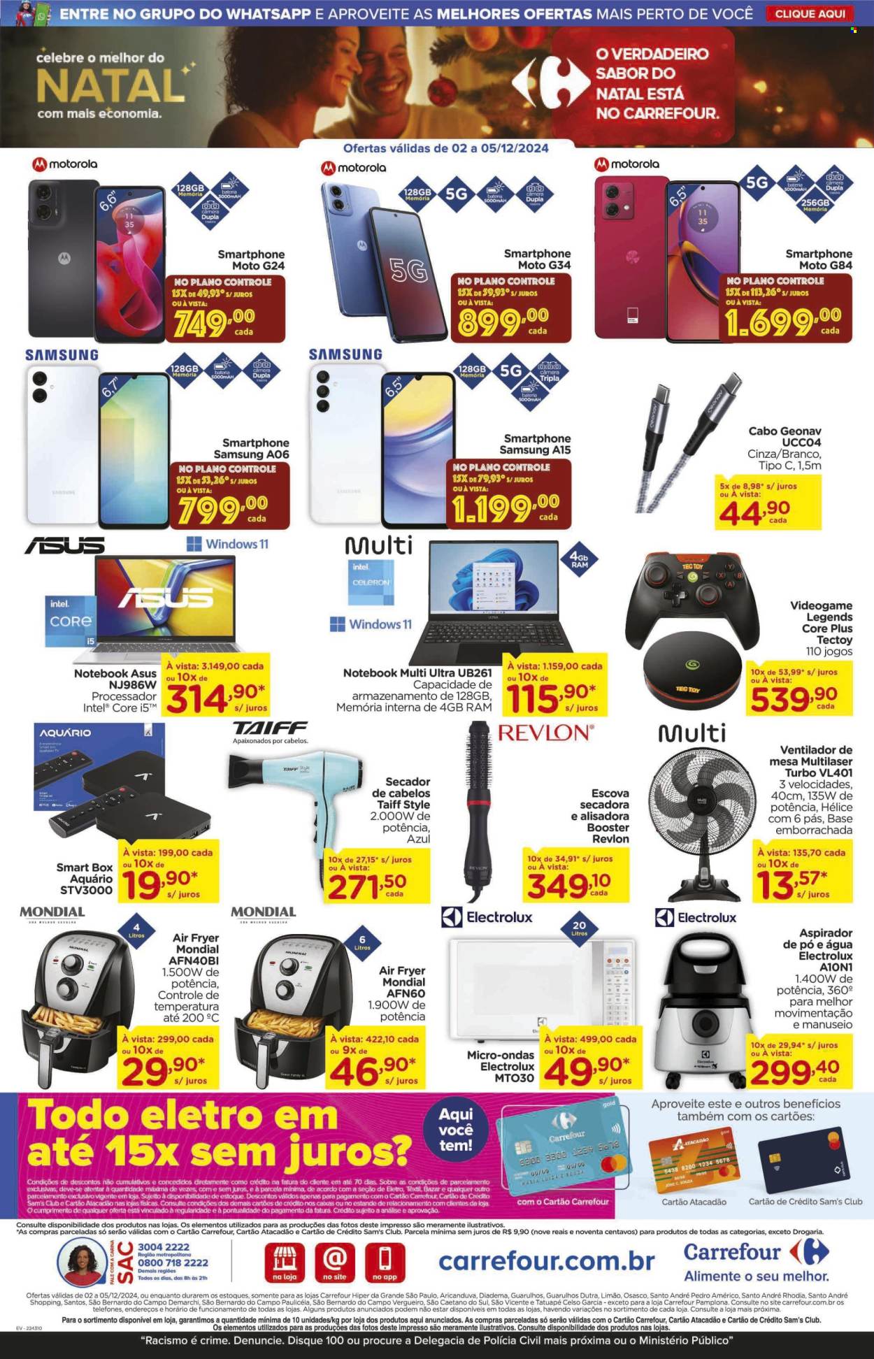 Folheto Carrefour Hiper - 02/12/2024 - 05/12/2024. Página 10