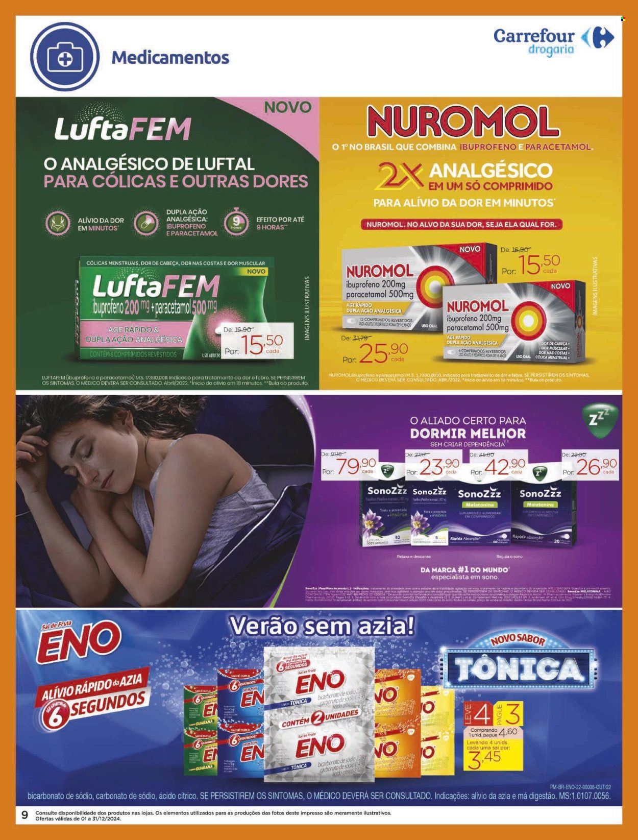 Folheto Carrefour Drogaria - 01/12/2024 - 31/12/2024. Página 9