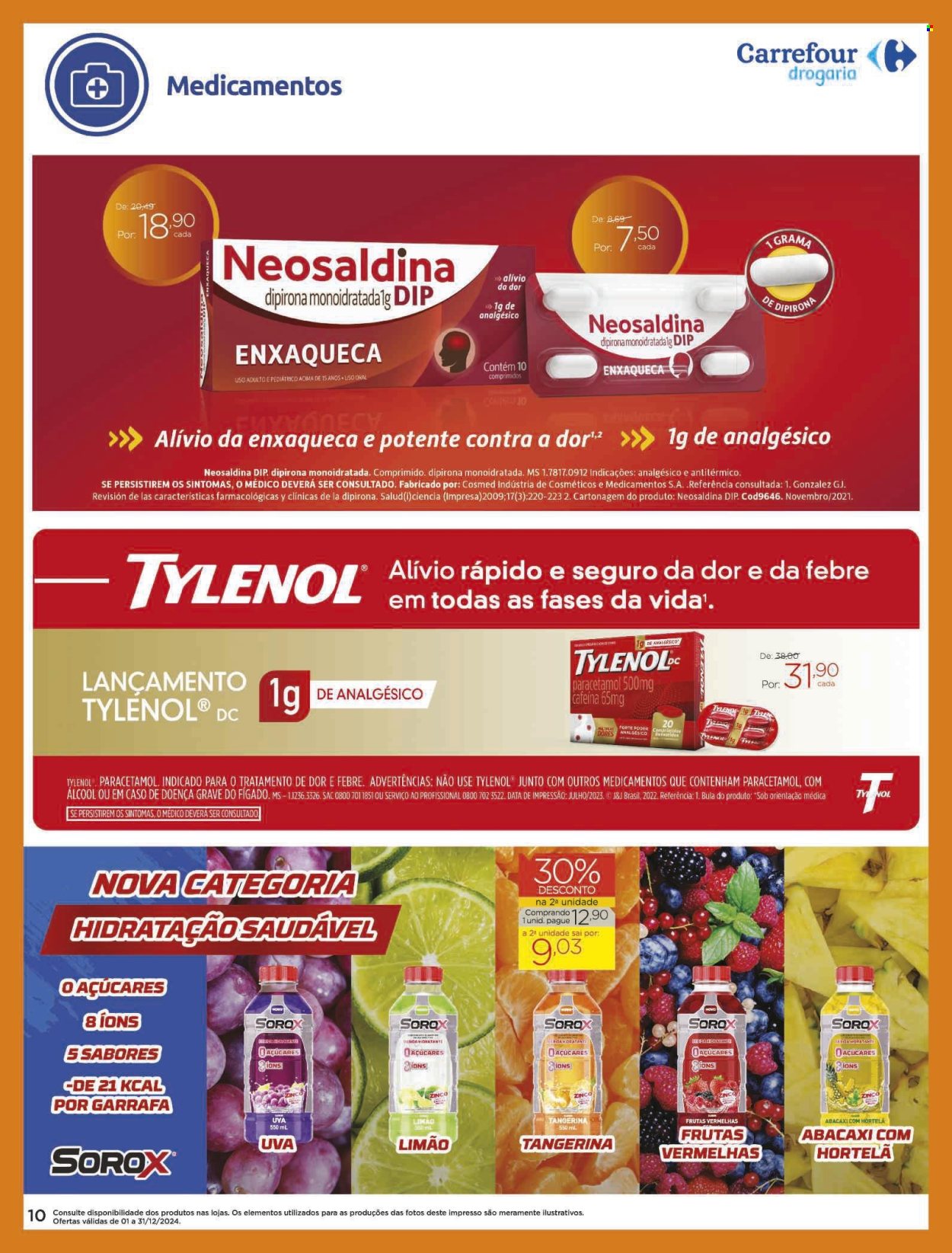 Folheto Carrefour Drogaria - 01/12/2024 - 31/12/2024. Página 10