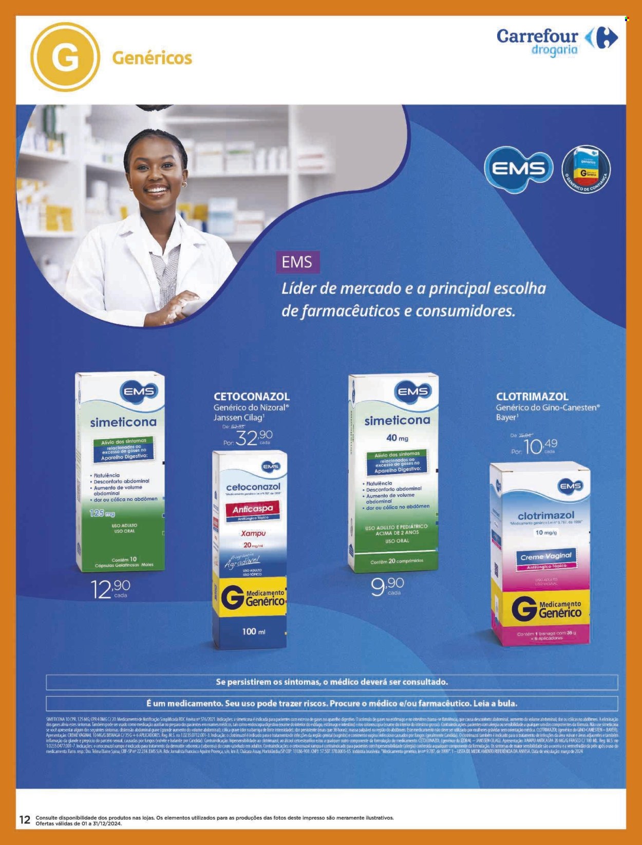 Folheto Carrefour Drogaria - 01/12/2024 - 31/12/2024. Página 12