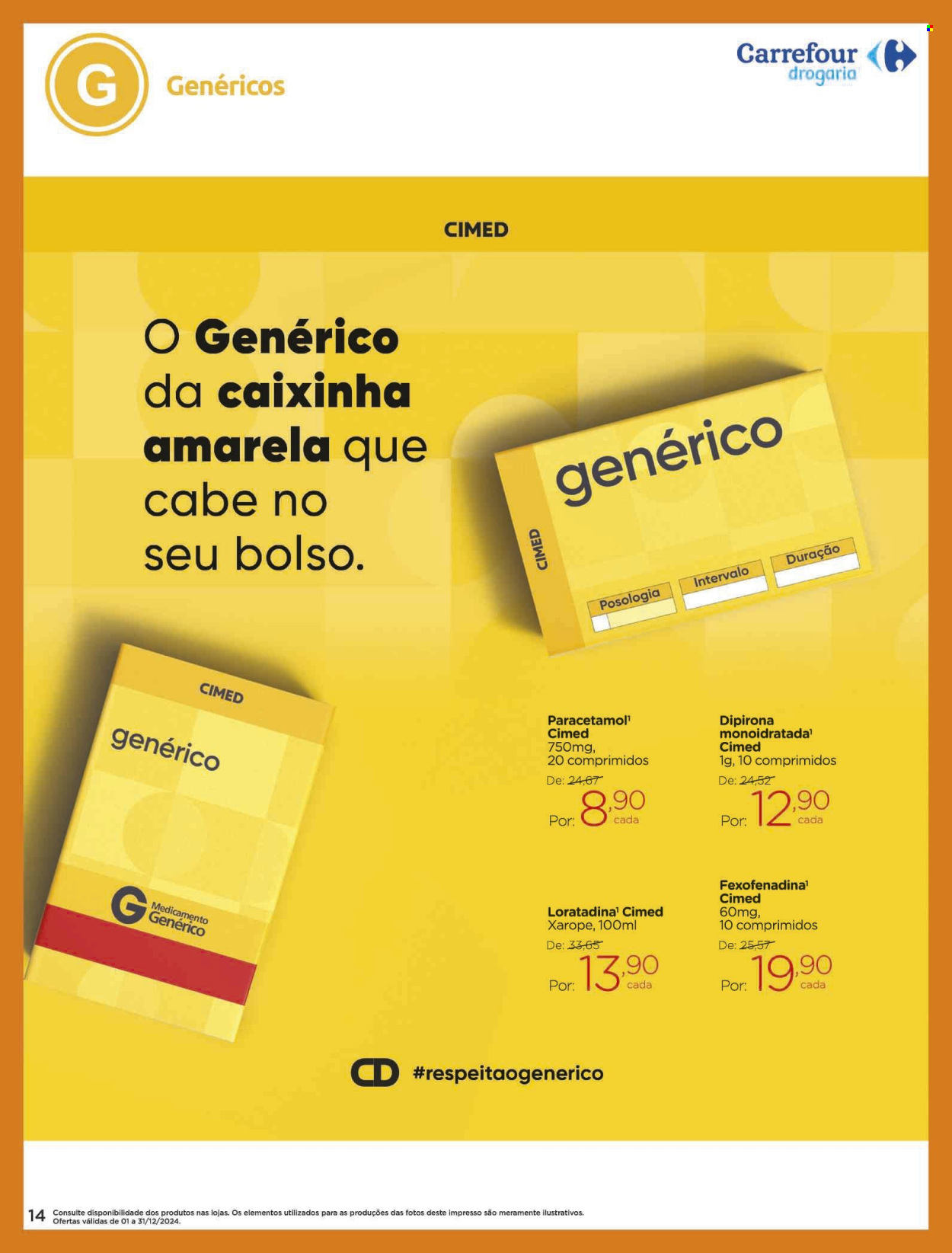 Folheto Carrefour Drogaria - 01/12/2024 - 31/12/2024. Página 14