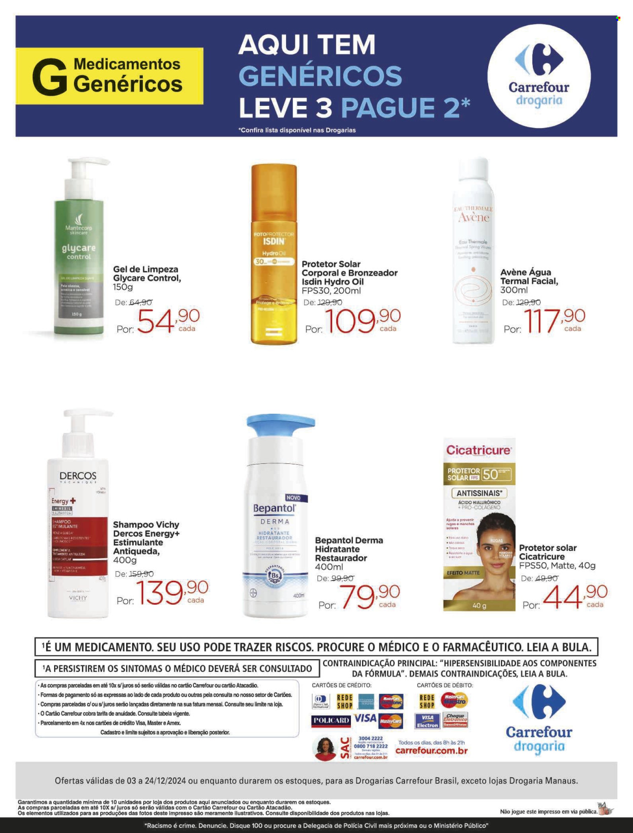 Folheto Carrefour Drogaria - 03/12/2024 - 24/12/2024. Página 2