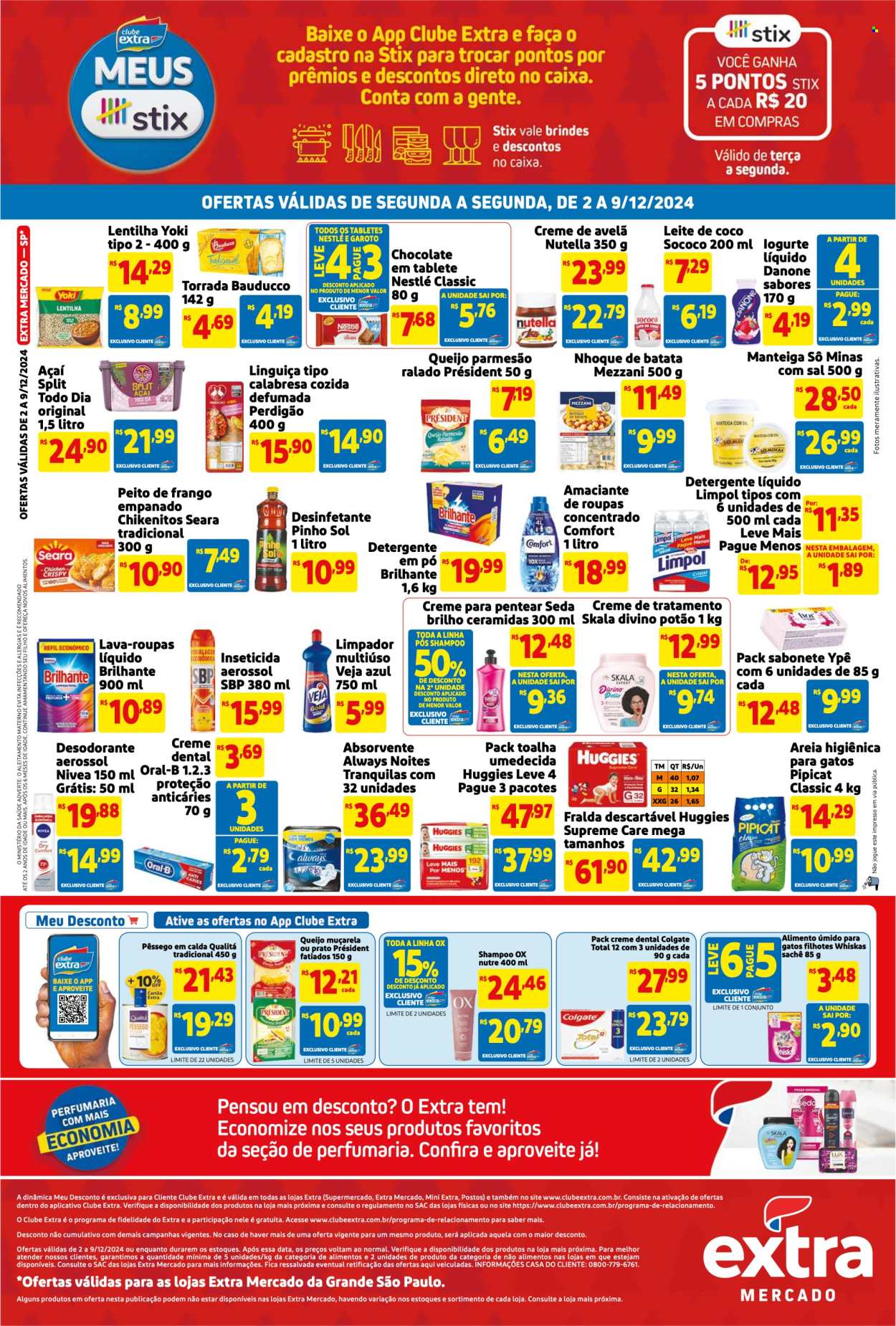 Folheto Mercado Extra - 02/12/2024 - 09/12/2024. Página 2