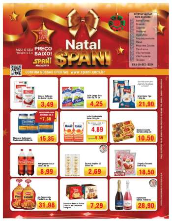 Folheto Spani Atacadista - 03/12/2024 - 09/12/2024.