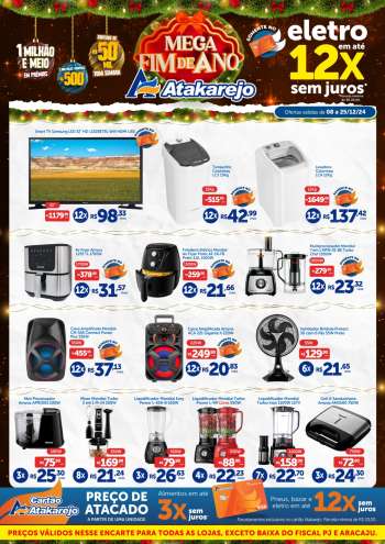 Folheto Atakadão Atakarejo - 08/12/2024 - 25/12/2024.