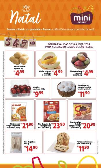 Folheto Mini Extra - 10/12/2024 - 12/12/2024.