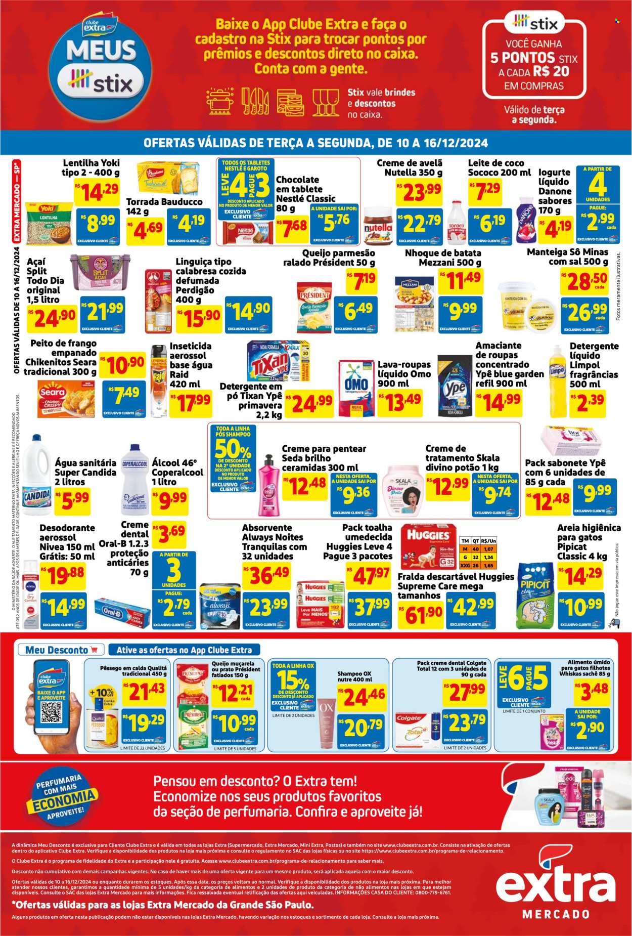 Folheto Mercado Extra - 10/12/2024 - 16/12/2024. Página 2