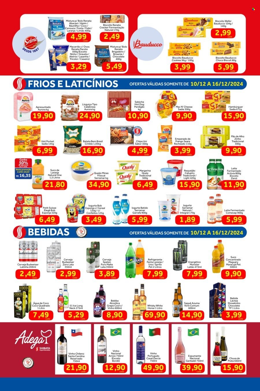Folheto Shibata Supermercados - 10/12/2024 - 16/12/2024. Página 3