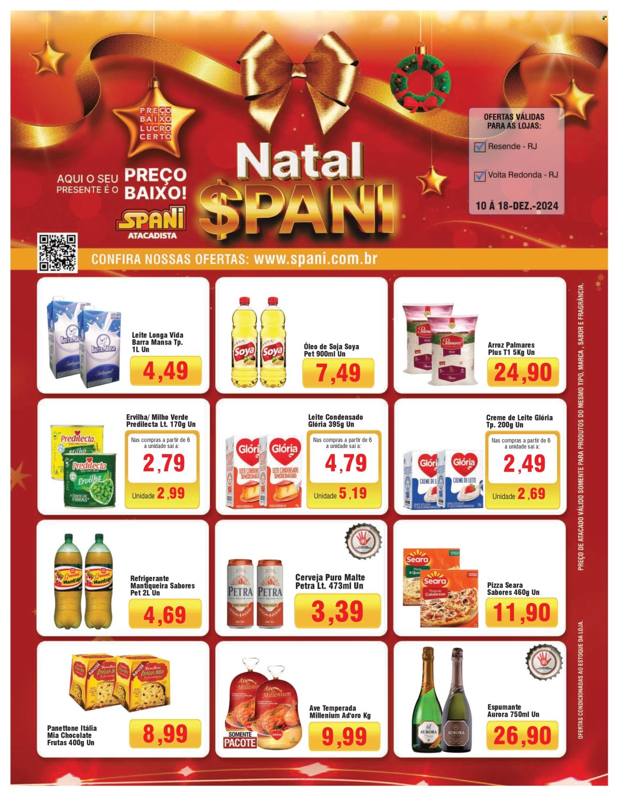 Folheto Spani Atacadista - 10/12/2024 - 18/12/2024. Página 1