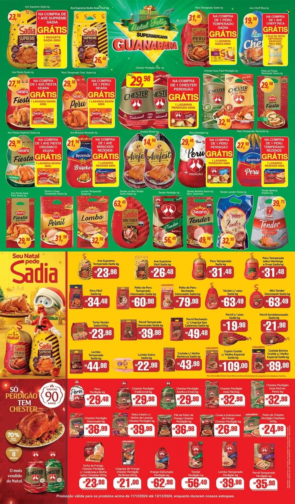 Folheto Supermercados Guanabara - 11/12/2024 - 13/12/2024. Página 6