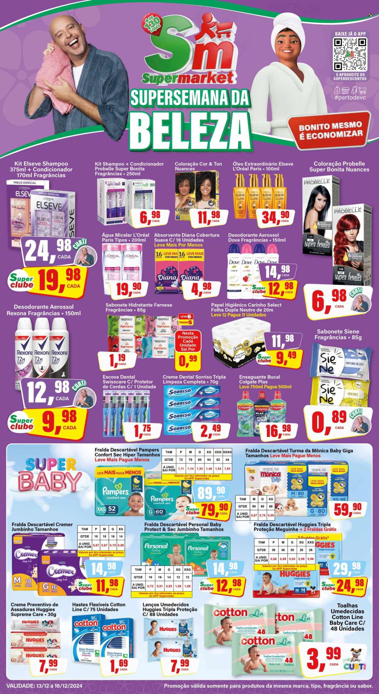 Folheto Rede Supermarket - 13/12/2024 - 16/12/2024. Página 1