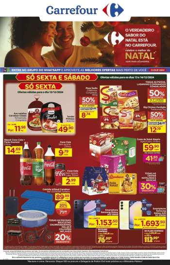 Folheto Carrefour Hiper - 13/12/2024 - 22/12/2024.