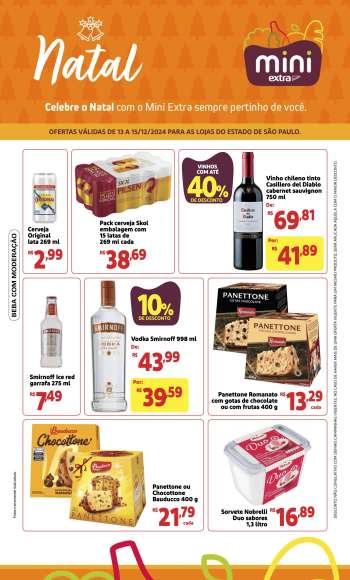Folheto Mini Extra - 13/12/2024 - 15/12/2024.