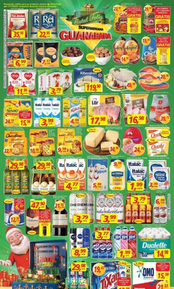 Folheto Supermercados Guanabara - 14/12/2024 - 17/12/2024.