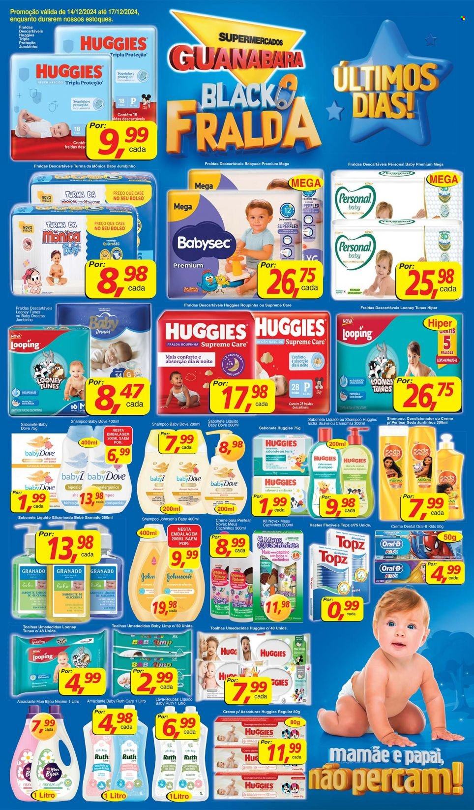 Folheto Supermercados Guanabara - 14/12/2024 - 17/12/2024. Página 12