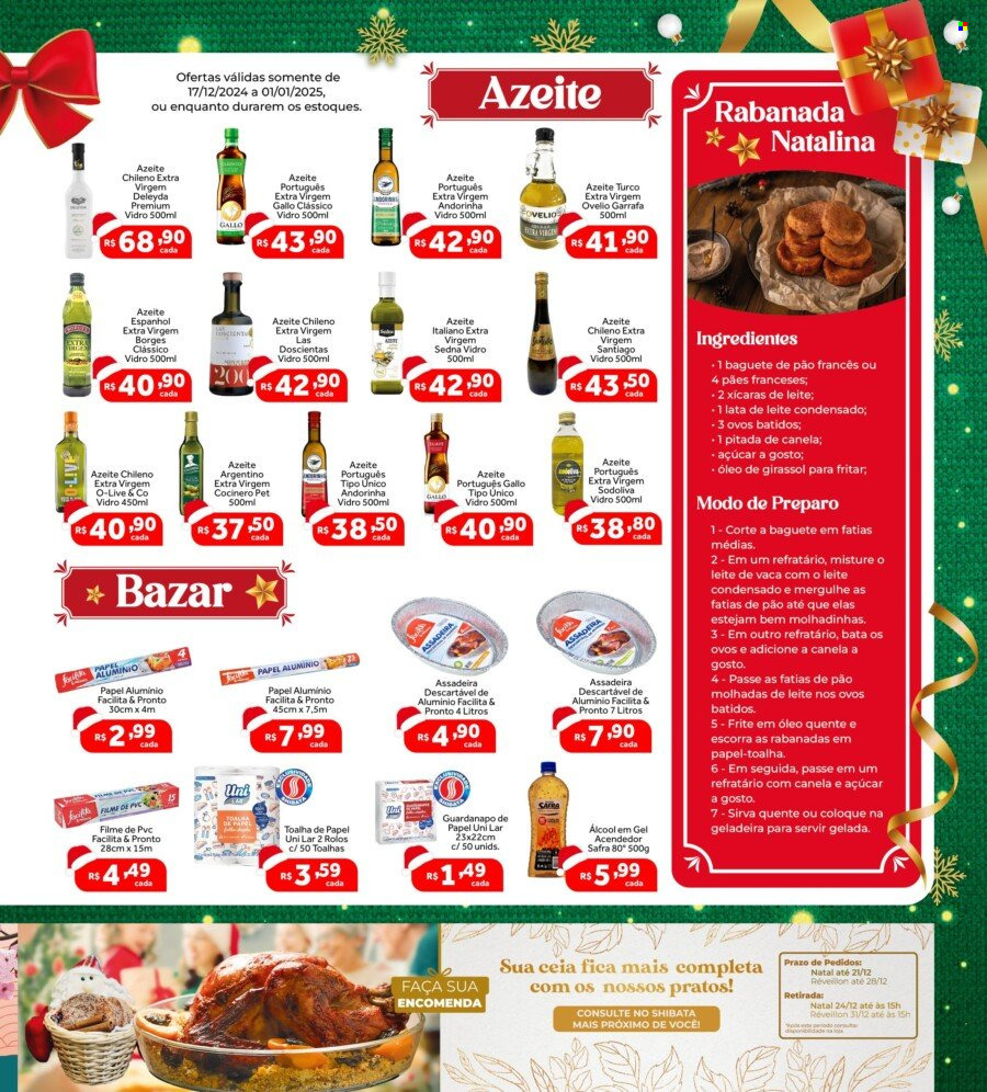 Folheto Shibata Supermercados - 17/12/2024 - 01/01/2025. Página 3