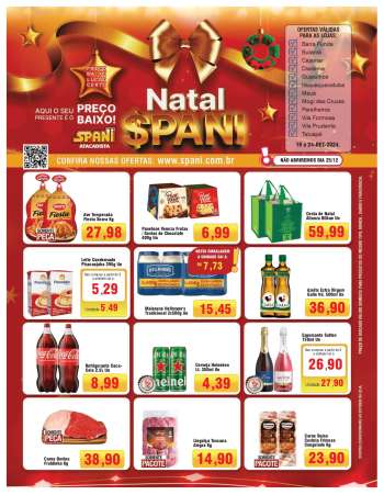 Folheto Spani Atacadista - 19/12/2024 - 24/12/2024.