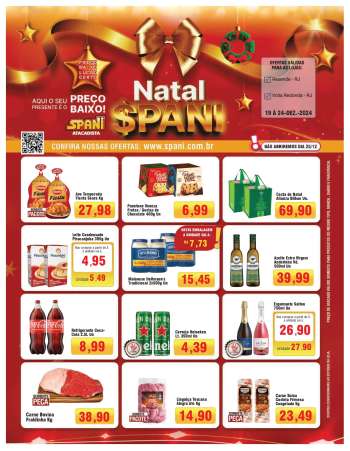 Folheto Spani Atacadista - 19/12/2024 - 24/12/2024.