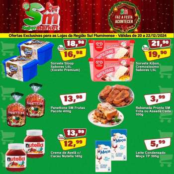 Folheto Rede Supermarket - 20/12/2024 - 22/12/2024.