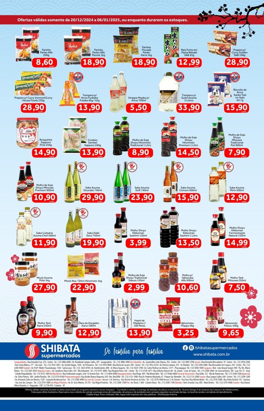 Folheto Shibata Supermercados - 20/12/2024 - 06/01/2025. Página 2