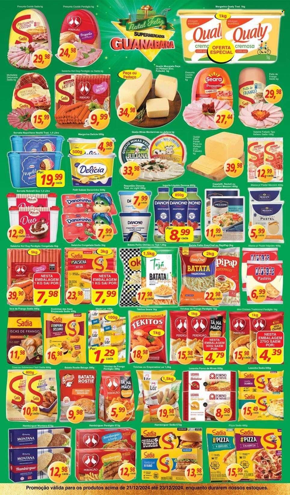 Folheto Supermercados Guanabara - 21/12/2024 - 23/12/2024. Página 4