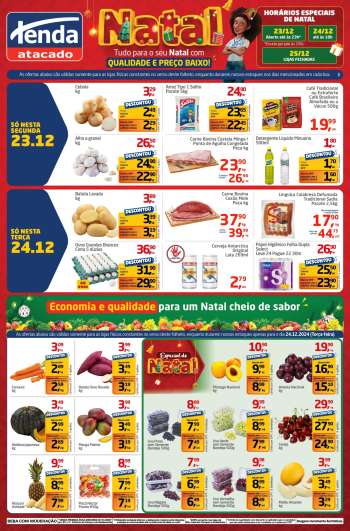 Folheto Tenda Atacado - 23/12/2024 - 24/12/2024.