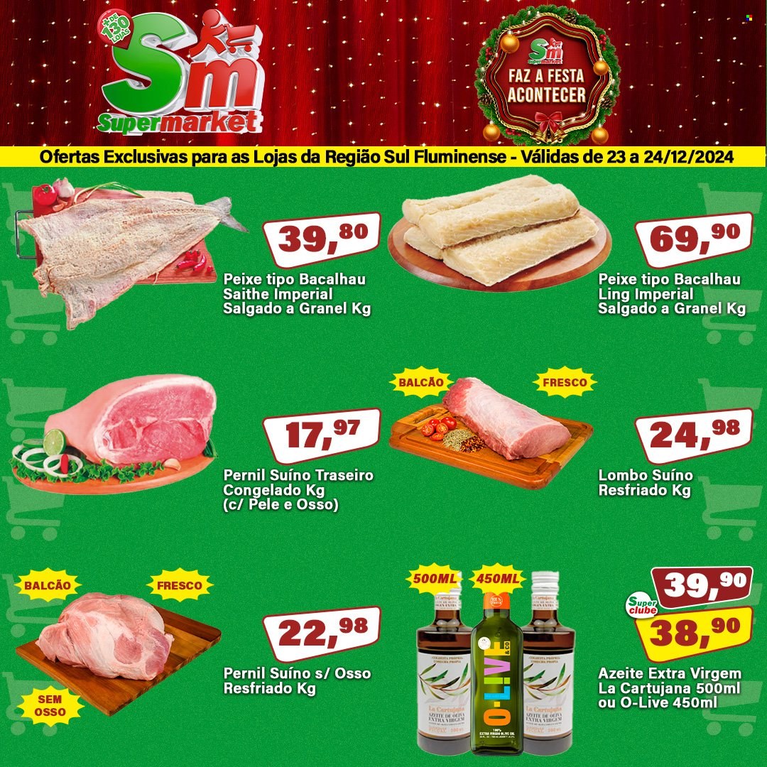 Folheto Rede Supermarket - 23/12/2024 - 24/12/2024. Página 1