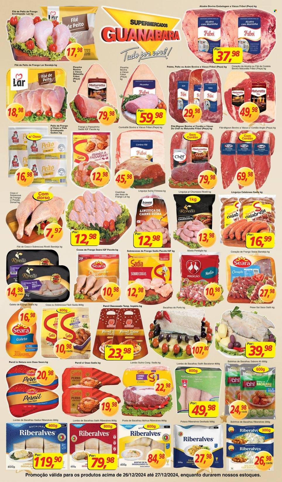 Folheto Supermercados Guanabara - 26/12/2024 - 27/12/2024. Página 2