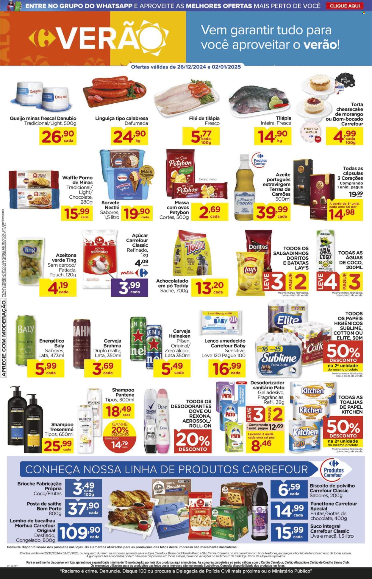 Folheto Carrefour Bairro - 26/12/2024 - 02/01/2025. Página 2