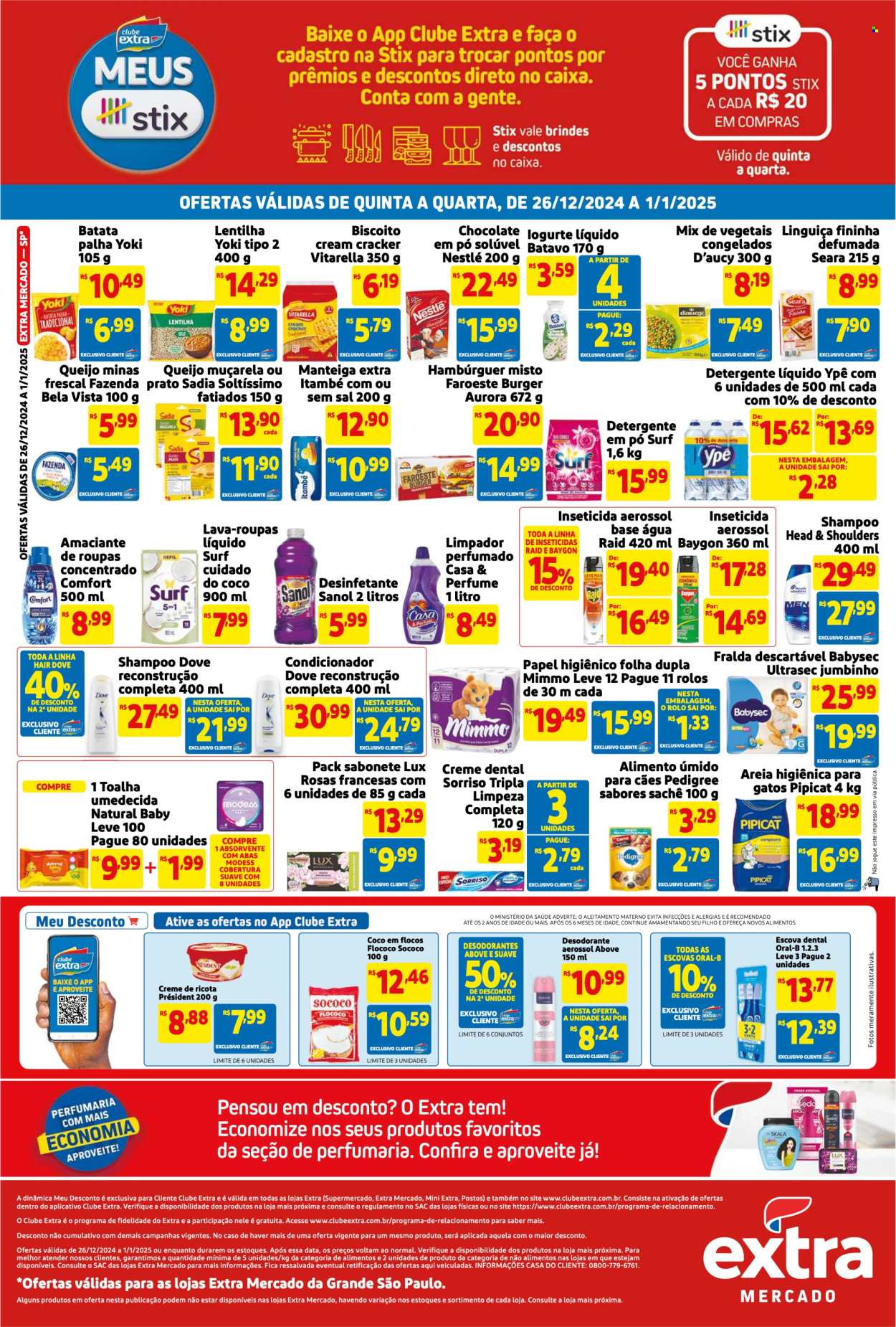Folheto Mercado Extra - 26/12/2024 - 01/01/2025. Página 2