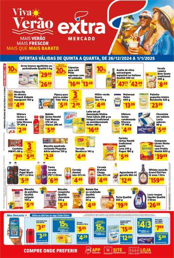Folheto Mercado Extra - 26/12/2024 - 01/01/2025.