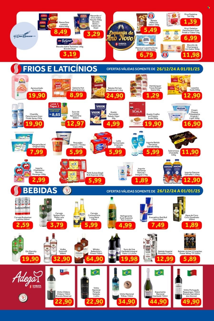 Folheto Shibata Supermercados - 26/12/2024 - 01/01/2025. Página 3