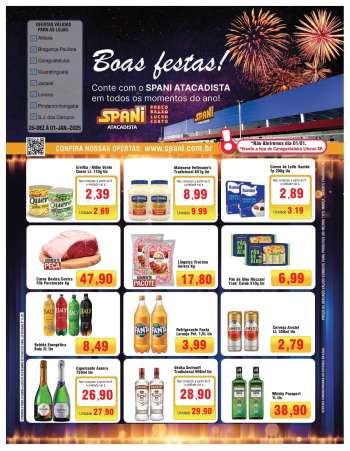 Folheto Spani Atacadista - 26/12/2024 - 31/12/2024.