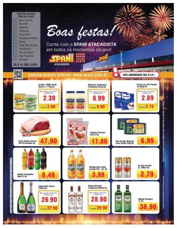 Folheto Spani Atacadista - 26/12/2024 - 31/12/2024.