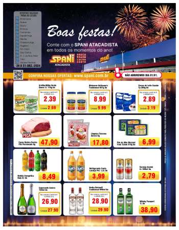 Folheto Spani Atacadista - 26/12/2024 - 31/12/2024.
