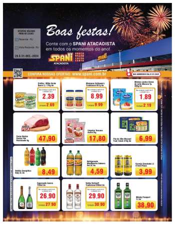 Folheto Spani Atacadista - 26/12/2024 - 31/12/2024.