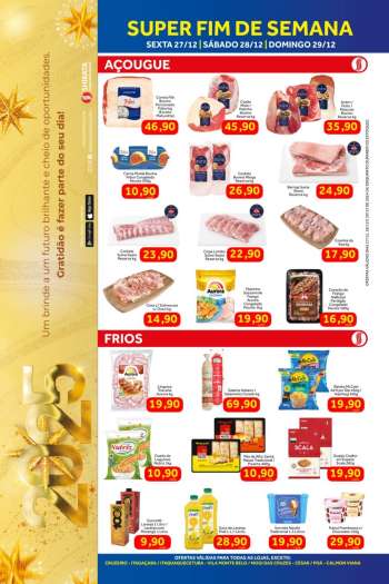 Folheto Shibata Supermercados - 27/12/2024 - 29/12/2024.