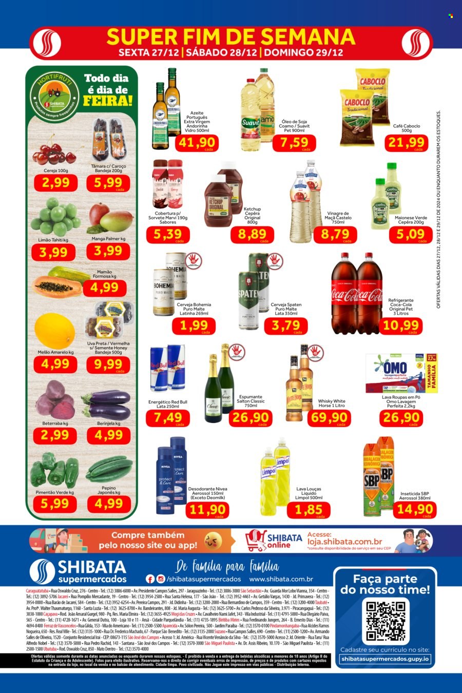 Folheto Shibata Supermercados - 27/12/2024 - 29/12/2024. Página 2