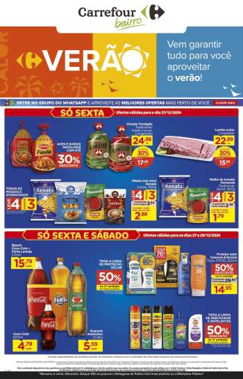 Folheto Carrefour Bairro - 27/12/2024 - 28/12/2024.
