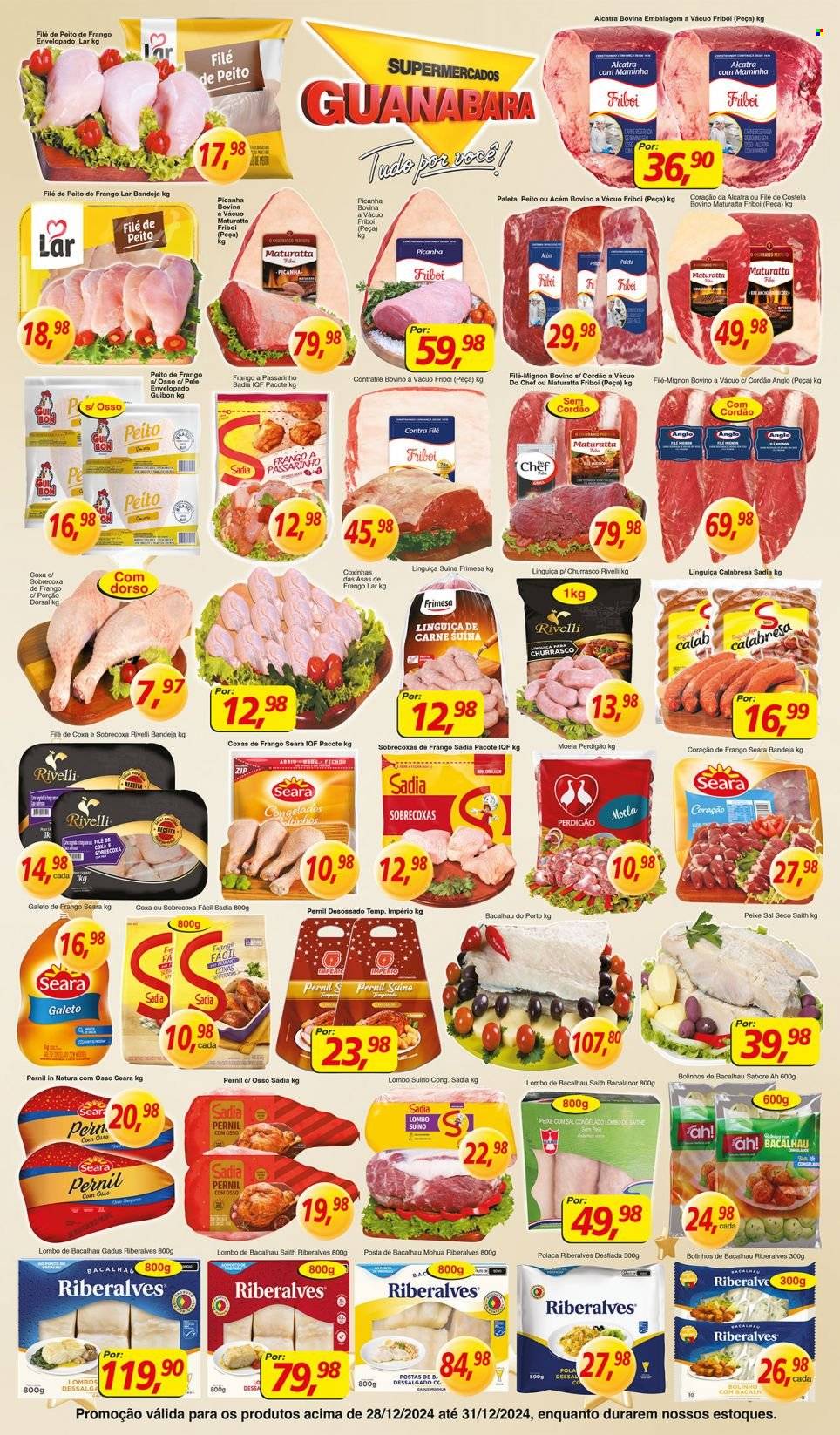 Folheto Supermercados Guanabara - 28/12/2024 - 31/12/2024. Página 2