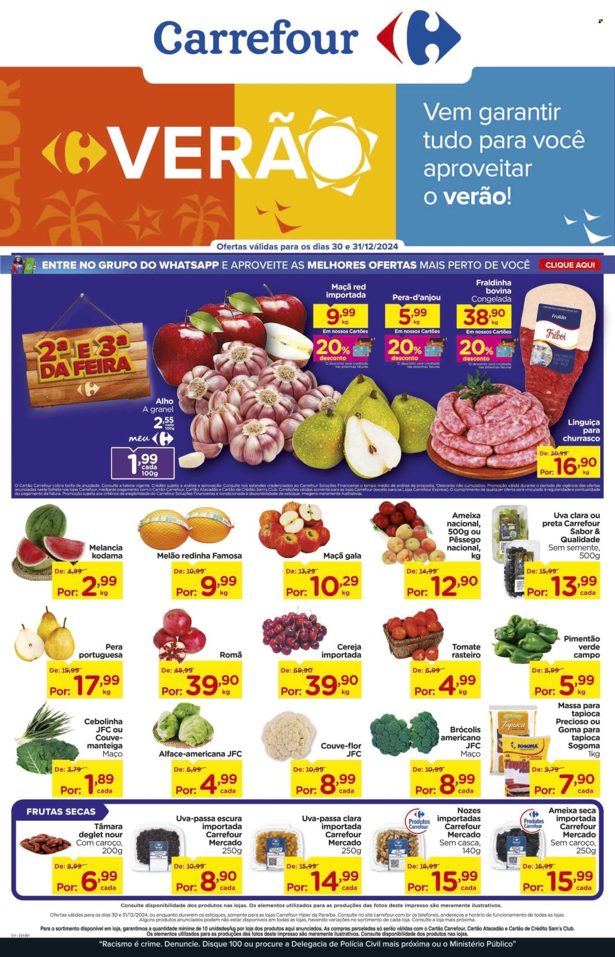 Folheto Carrefour Hiper - 30/12/2024 - 31/12/2024. Página 1