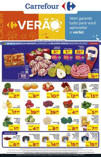 Folheto Carrefour Hiper - 30/12/2024 - 31/12/2024.