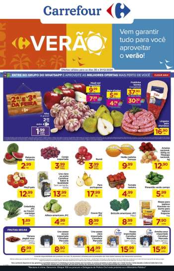 Folheto Carrefour Hiper - 30/12/2024 - 31/12/2024.