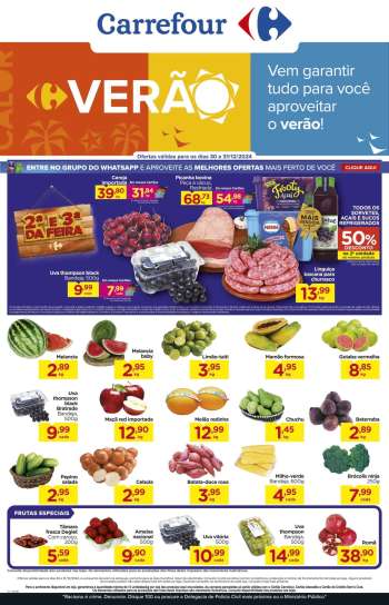 Folheto Carrefour Hiper - 30/12/2024 - 31/12/2024.