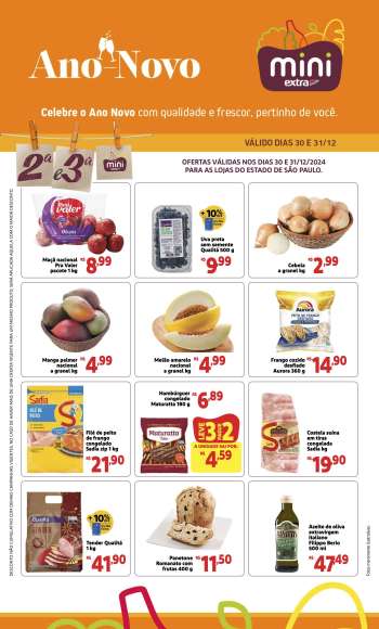Folheto Mini Extra - 30/12/2024 - 31/12/2024.