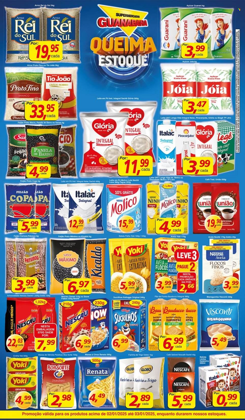Folheto Supermercados Guanabara - 02/01/2025 - 03/01/2025. Página 2