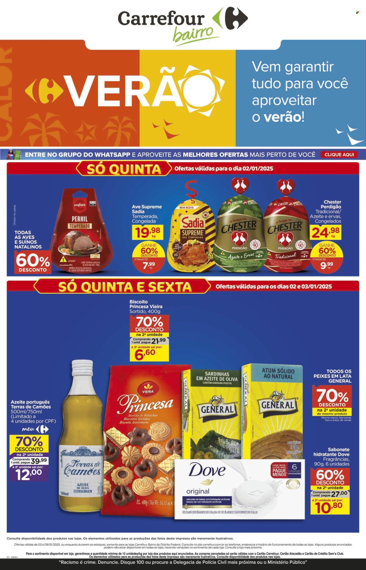 Folheto Carrefour Bairro - 02/01/2025 - 03/01/2025. Página 1